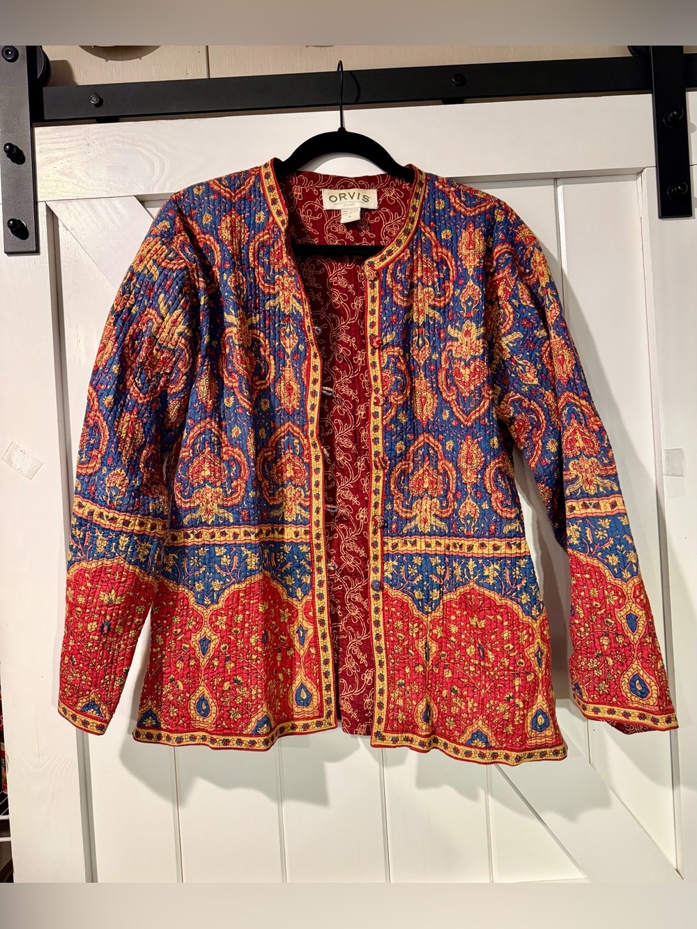 Orvis Women's Quilted Open-Front Jacket women’s large boho